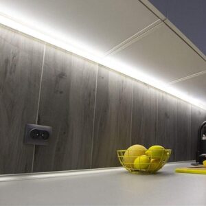 Profil Banda LED aplicat, Aluminiu, pentru colt, Negru - imagine 6